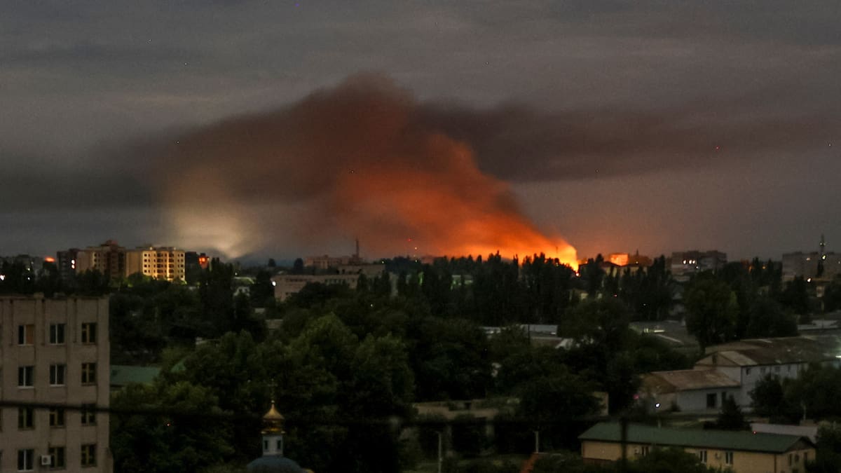 Ataque de Rusia contra Ucrania. Foto: Reuters.