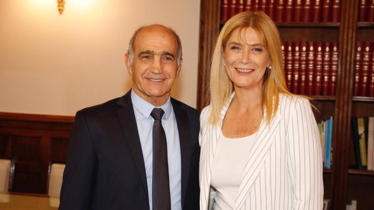 Daniel Salvador y Verónica Magario