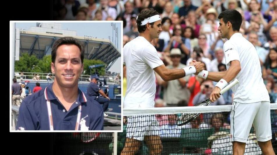 Un argentino en la final de Wimbledon, Damián Steiner, umpire del duelo Djokovic-Federer