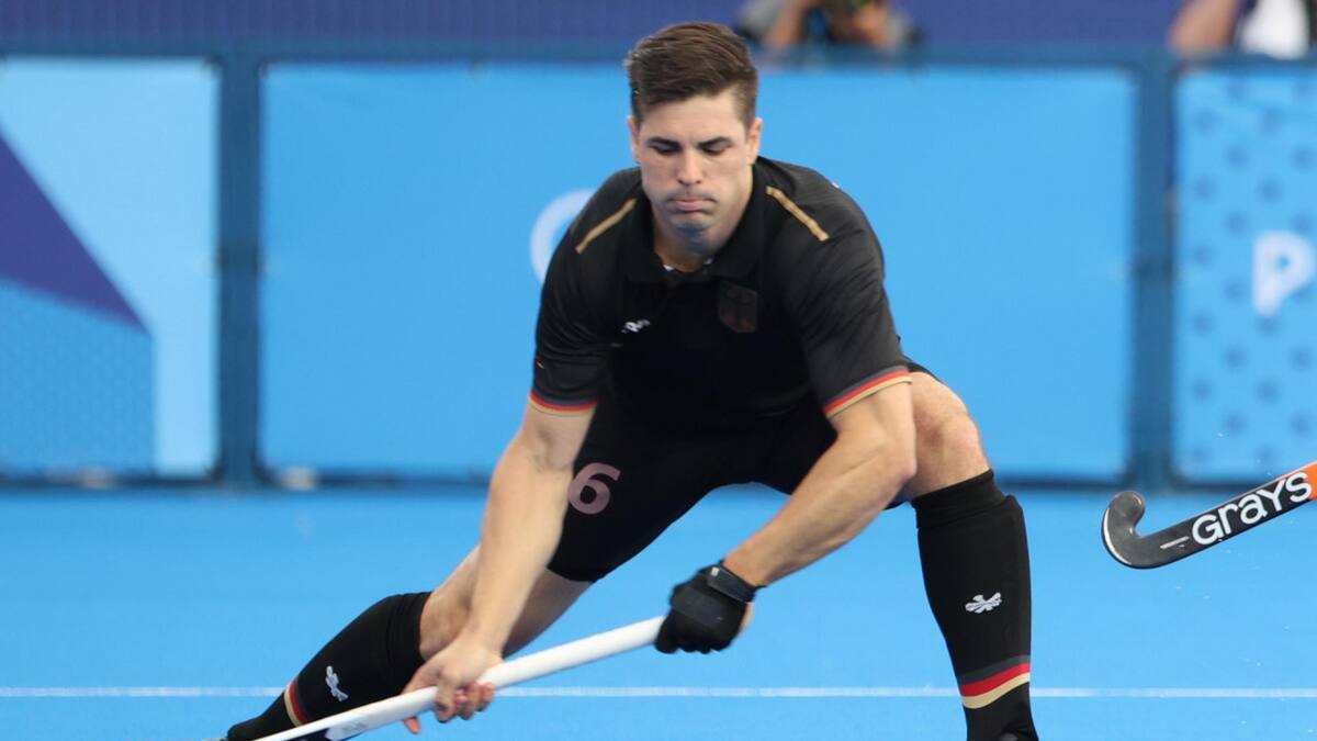 Gonzalo Peillat, jugador de la Selección alemana de hockey. Foto: EFE.