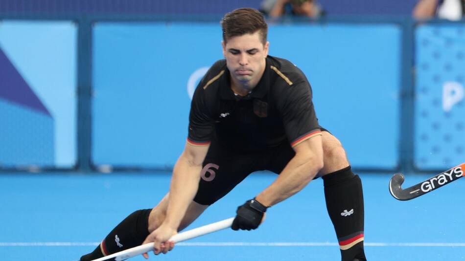 Gonzalo Peillat, jugador de la Selección alemana de hockey. Foto: EFE.