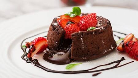 Volcán de Nutella. Foto: X