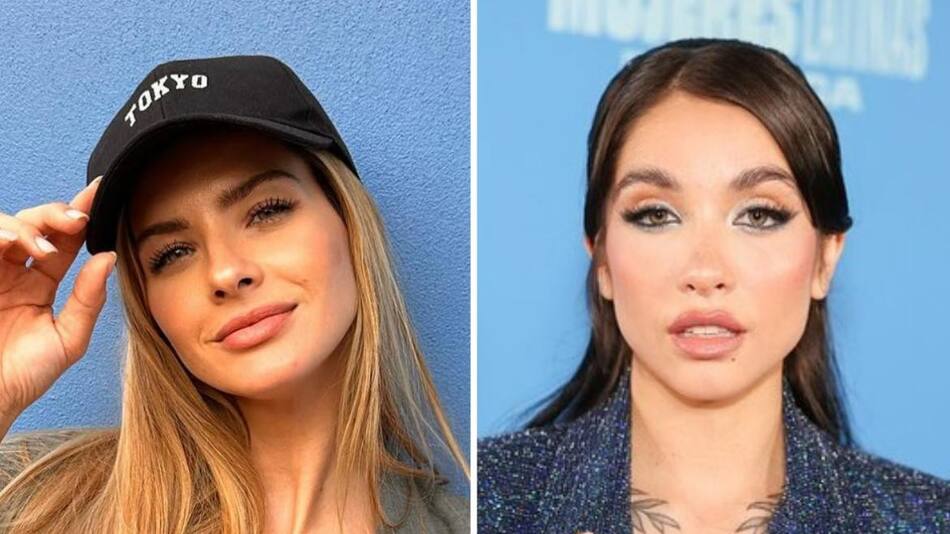 La China Suárez fue acusada de copiar a María Becerra. Foto: Instagrams.