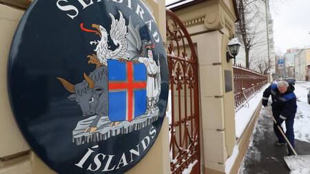 Embajada de Islandia en Moscú. Foto: DW