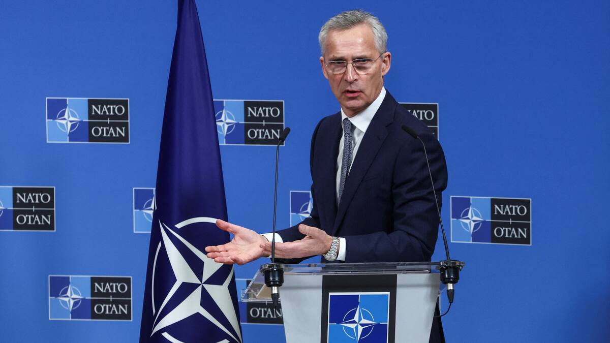 Jens Stoltenberg, secretario general de la OTAN. Foto: Reuters.