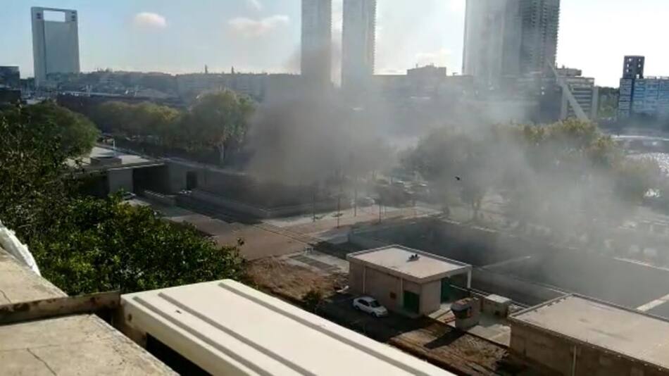 Incendio camión paseo del bajo