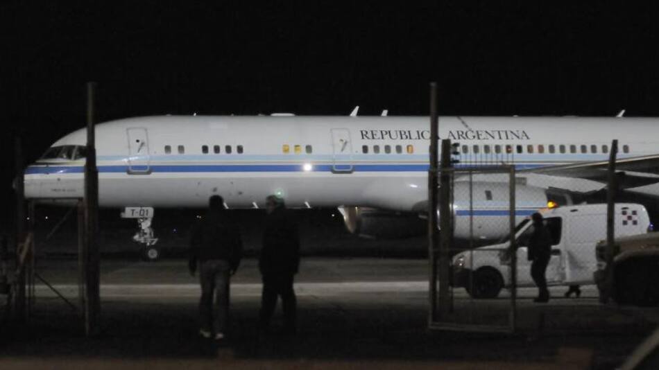 Avión presidencial Tango 01. Foto: NA.