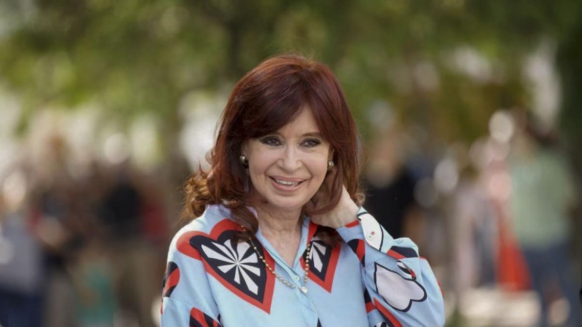 Cristina Kirchner en acto en Las Flores por el Día de la Memoria, AGENCIA NA