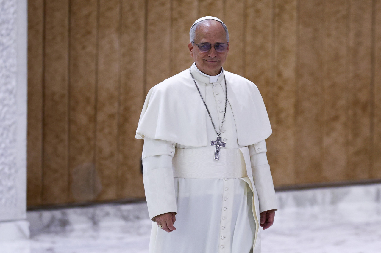 Papa León XIV. Foto: Reuters/Guglielmo Mangiapane