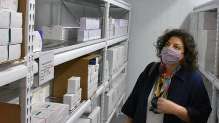 Carla Vizzotti, ministra de Salud de la Nación, Ministerio de Salud, dosis de vacunas, NA