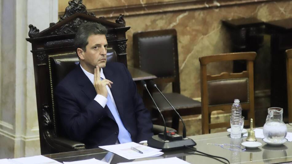 Sergio Massa, presidente de la Cámara de Diputados, Agencia NA