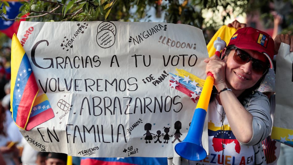 Elecciones en Venezuela. Foto: EFE