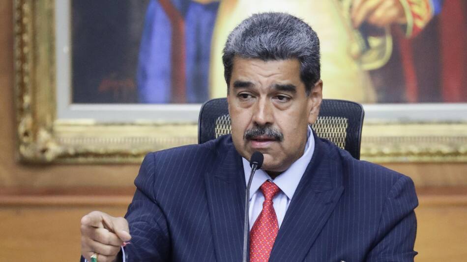 Las Fuerzas Armadas de Venezuela ratificaron "absoluta lealtad y subordinación" a Nicolás Maduro. Foto: EFE.