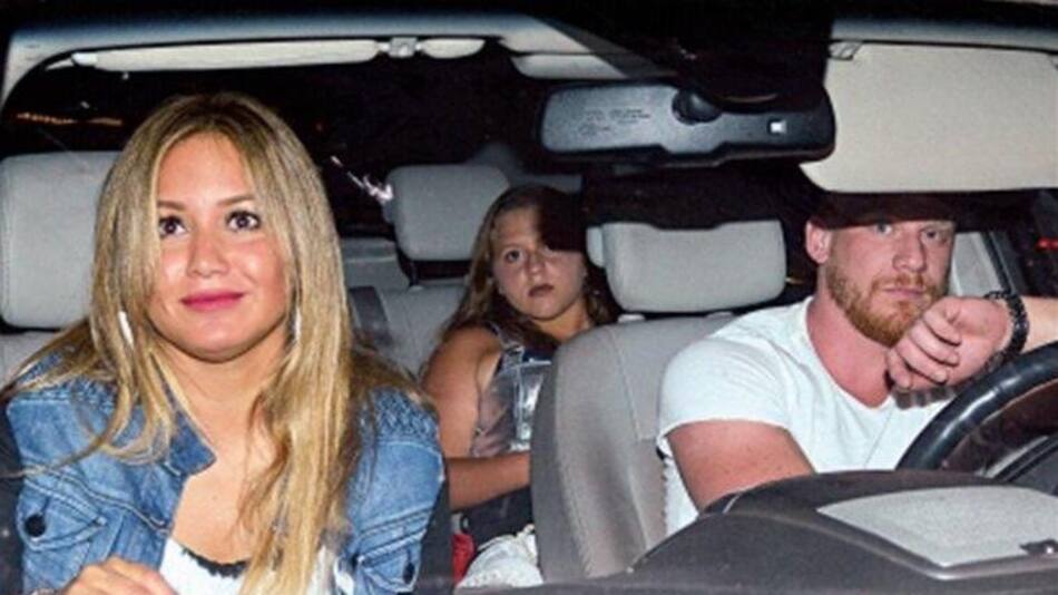 Karina y su nuevo novio, Juan Pablo Rovito