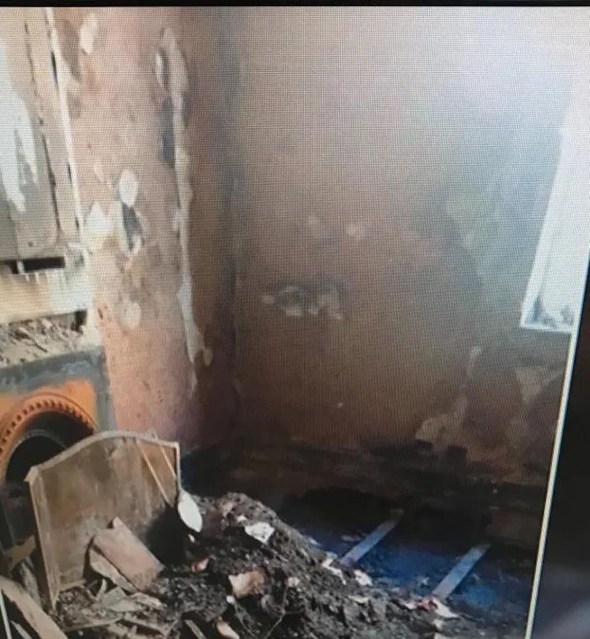 Muerte de Elsa Serrano, incendio en su casa
