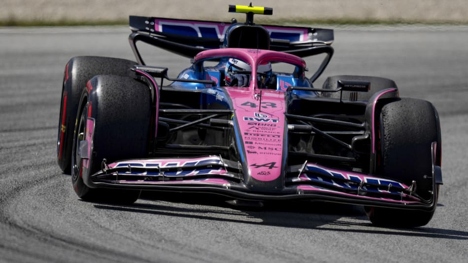 Franco Colapinto en el Gran Premio de España. Foto: EFE (Siu Wu)