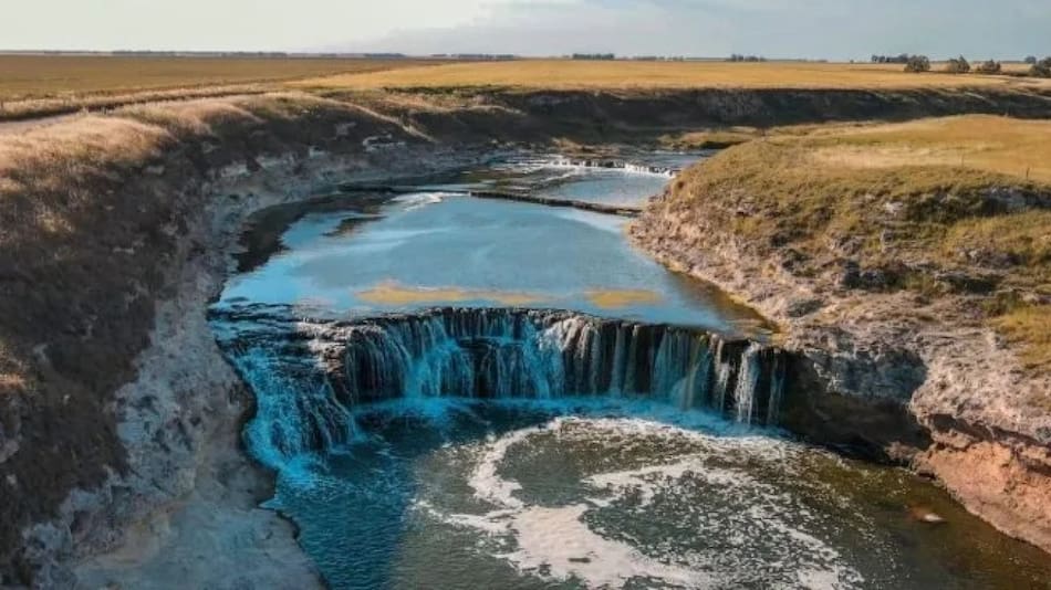 El rincón parecido al caribe que se encuentra a pocos km de Buenos Aires. Foto: X @gui10road