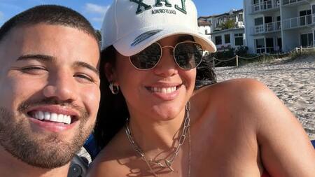 Marcelo Weigandt y Ángela Leiva. Foto: Instagram.