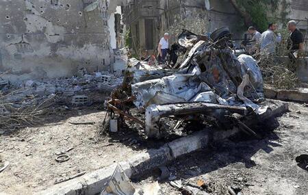 Atentado en Damasco (Reuters)