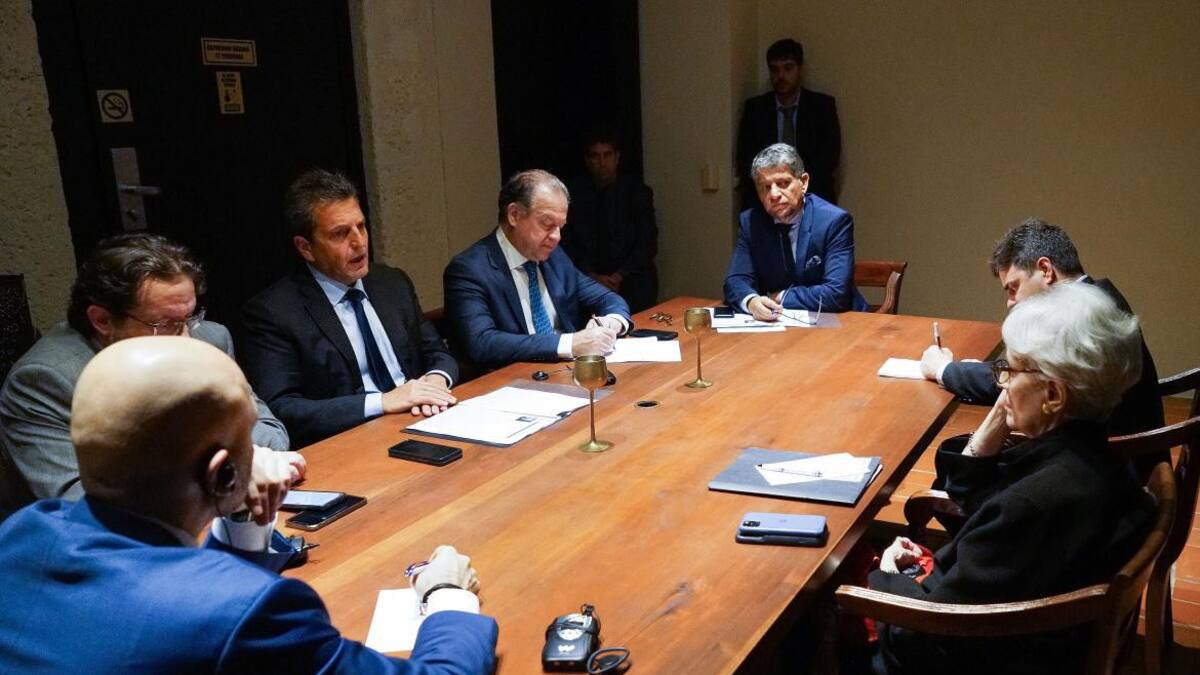 Sergio Massa, reunión en Estados Unidos, Foto Télam