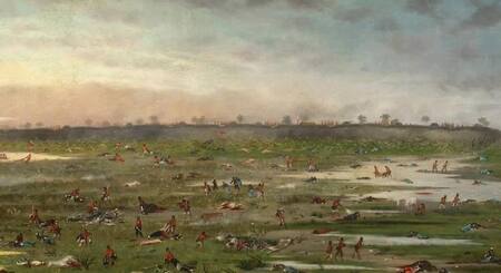 “Después de la batalla de Curupaytí”, de Cándido López