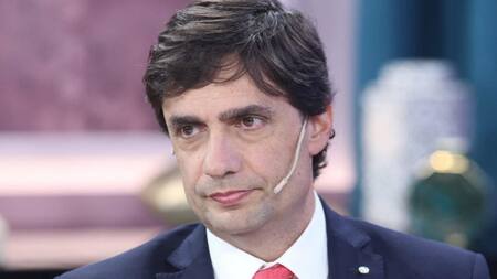 Hernán Lacunza con Mirtha Legrand