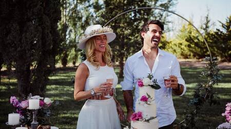 El casamiento entre Nicole Neumann y Manuel Urcera. Foto: Instagram @nikitaneumannoficial.