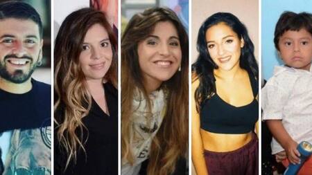 Diego Maradona Junior, Dalma Maradona, Gianinna Maradona, Jana Maradona y Diego Fernando Maradona