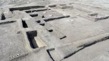 Descubrieron un palacio faraónico que perteneció a un importante rey del antiguo Egipto. Foto Ministerio de Turismo y Antigüedades de Egipto.