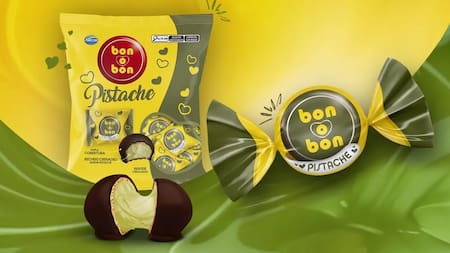 Bon o Bon sabor a pistacho.