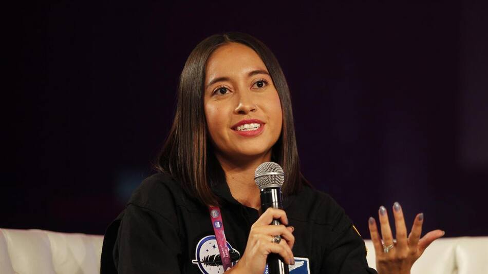 Katya Echazarreta, primera latina en ir al espacio. Foto: EFE