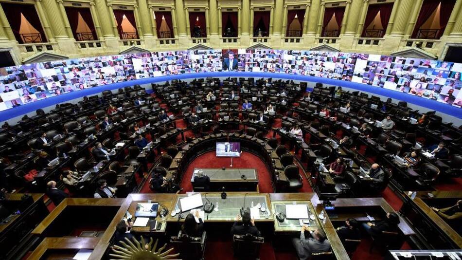 Sesiones remotas en Diputados, Presidencia