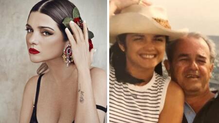 Araceli González y su tío