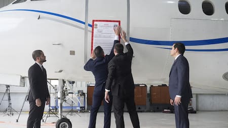 Marco Rubio incautó un avión de Venezuela en República Dominicana. Foto: REUTERS.