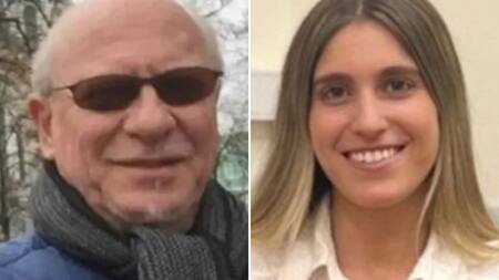 Armando Guibert y Geraldine Calvella.