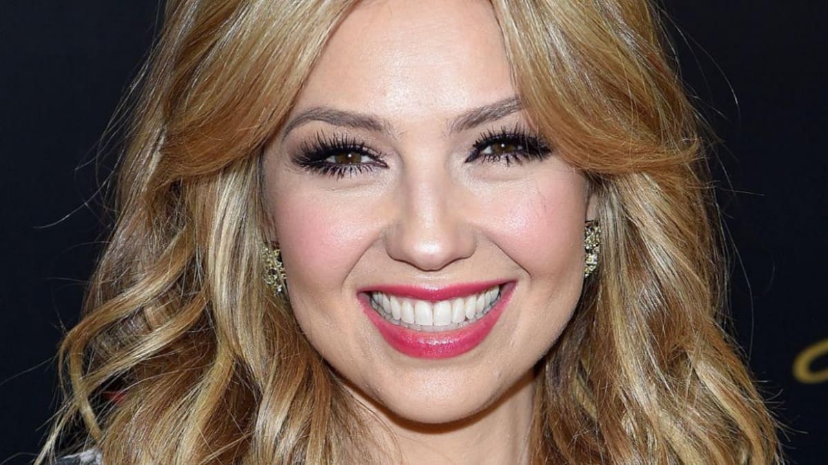 Thalía, cantante. Foto: archivo.