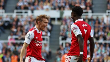 Newcastle United vs. Arsenal. Foto: Reuters.