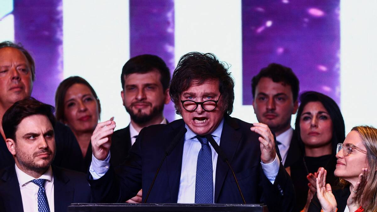 Javier Milei. Foto: Reuters.