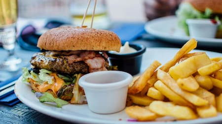 Hamburguesas. Foto: Pexels.