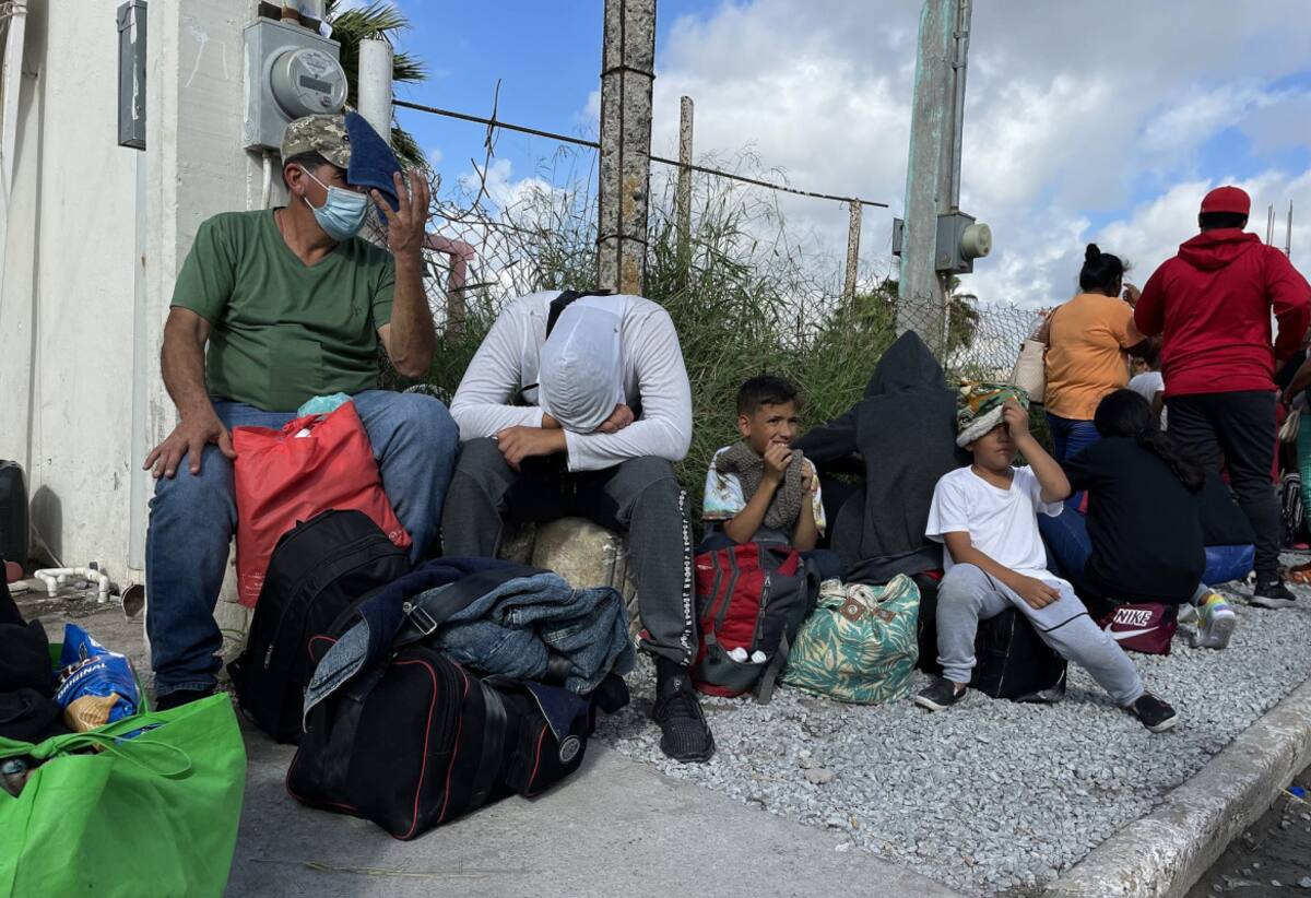 Crisis migratoria en méxico. Foto: EFE