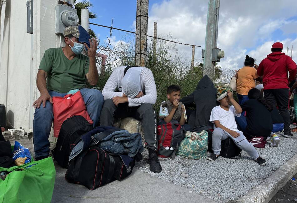 Crisis migratoria en méxico. Foto: EFE