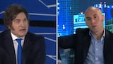 “Me interrumpe”: el inesperado cruce de Milei con Trebucq en vivo