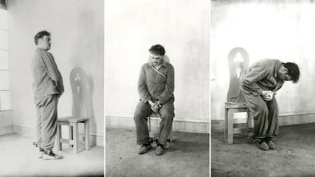 Reconstrucción del fusilamiento de Severino Di Giovanni por Caras y Caretas