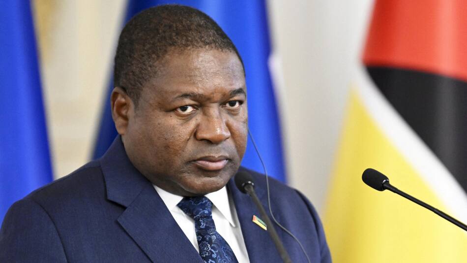 Filipe Nyusi, presidente de Mozambique. Foto: Reuters