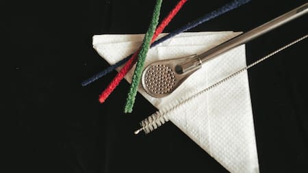 Bombilla de mate. Foto Unsplash.