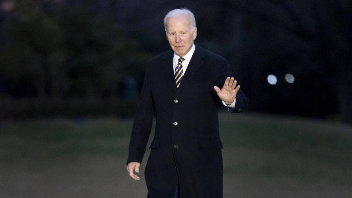 Joe Biden, presidente de Estados Unidos. Foto: REUTERS
