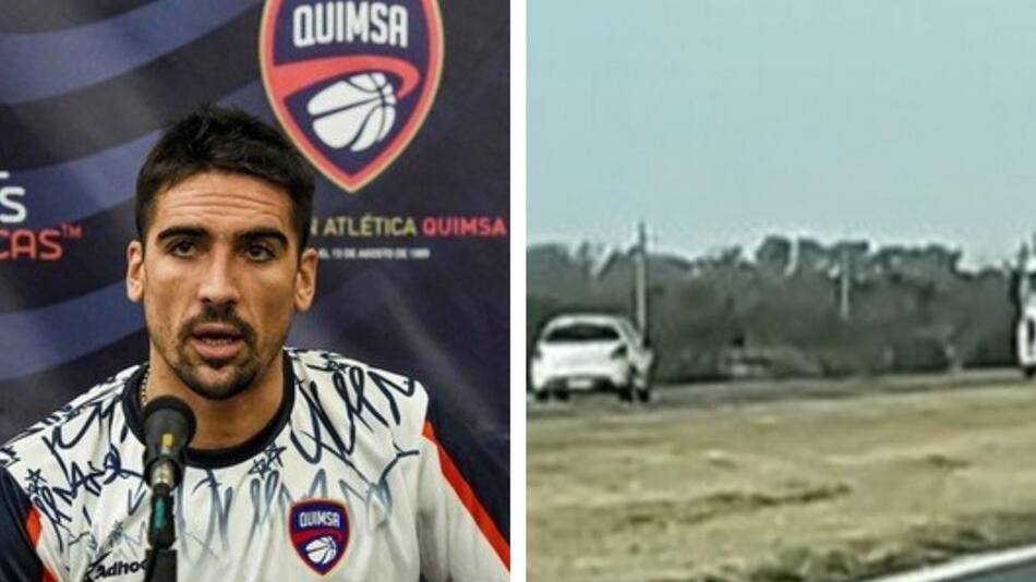 Mauro Cosolito y su descompensación en la autopista Rosario - Santa Fe.