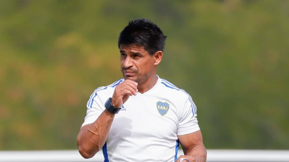 Hugo Ibarra, DT de Boca, NA
