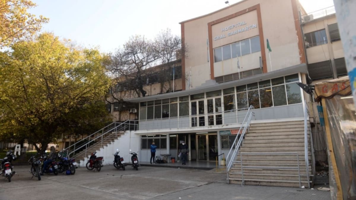 Hospital San Martín de La Plata.