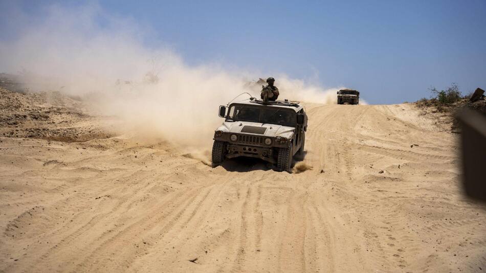 Ejército israelí en Gaza. Foto: EFE.